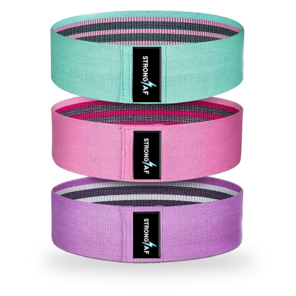 Strong AF  - Fabric Resistance Bans 3 pc Thumbnail